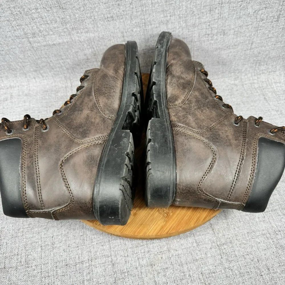 Brahma Raid Boots Men's 11 Lace Up Steel Toe Work Leather